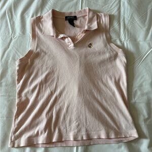 Pink Polo Ralph Lauren Tank Top